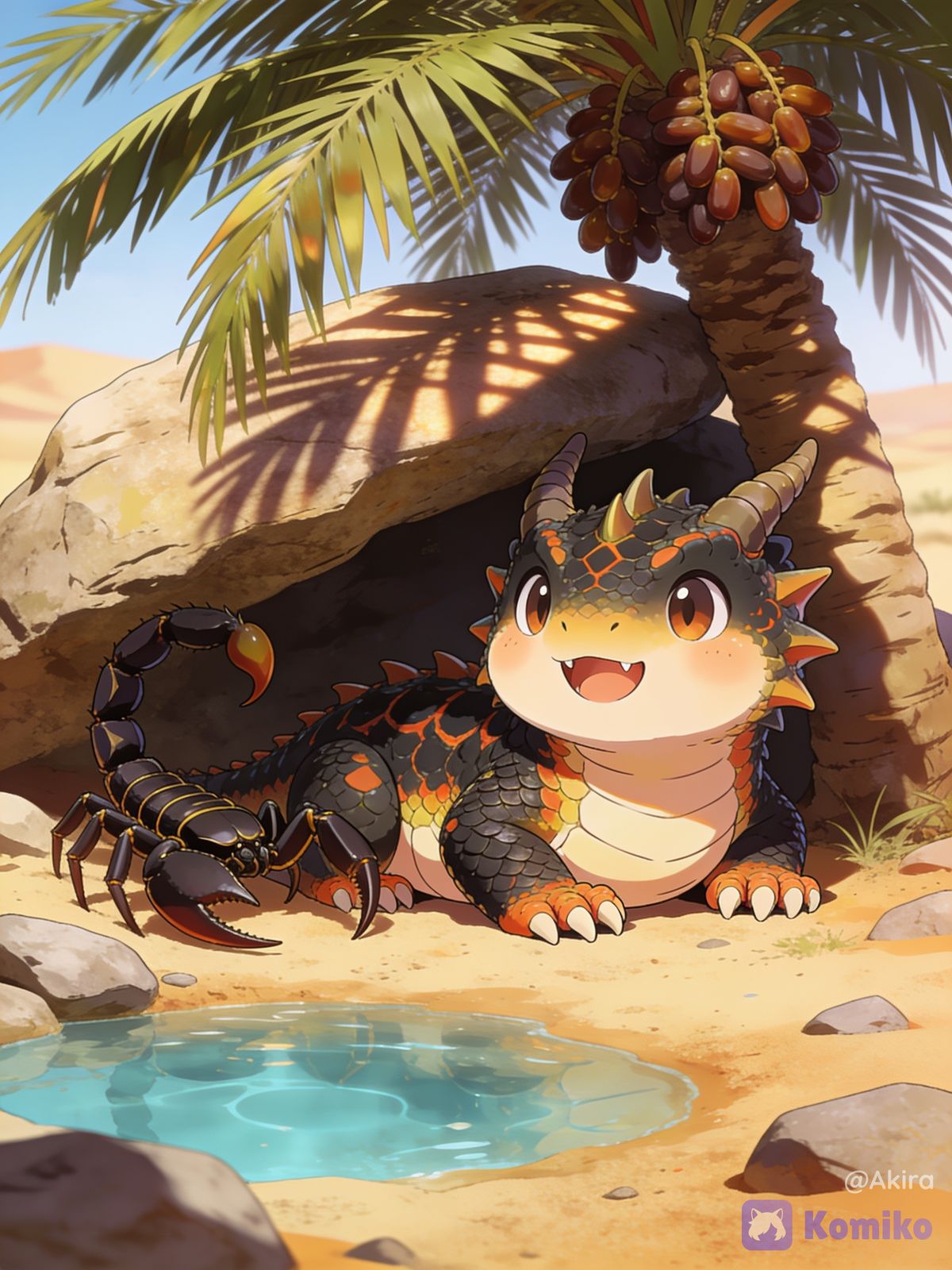 Cute Dragon 🏜🦂 (Desert)