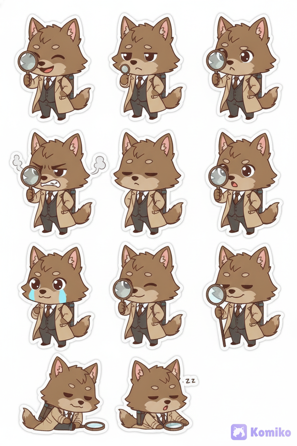 I needed more happiness... so I made images of Johan 🐺💕