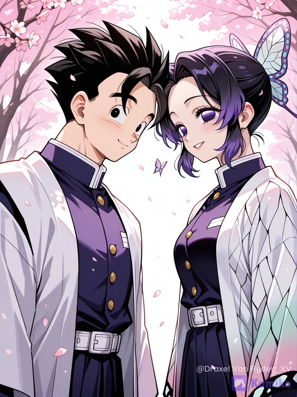Gohan se reencuentra con Shinobu Kochou