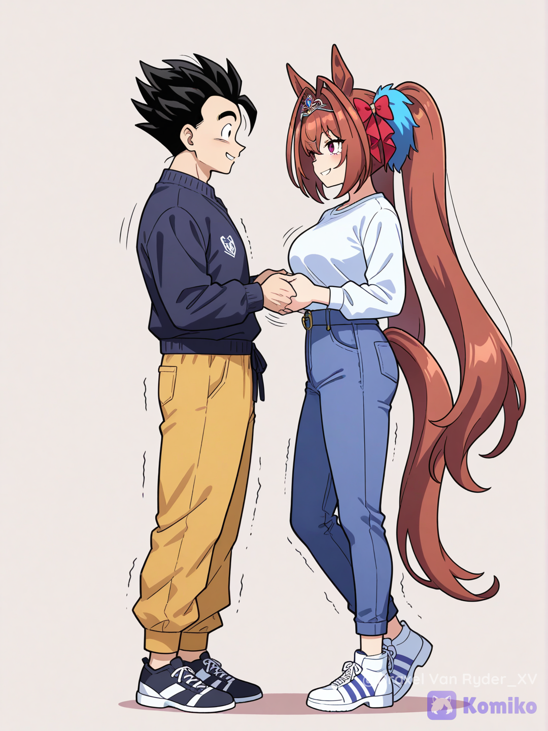 Gohan conoce a Daiwa Scarlet
