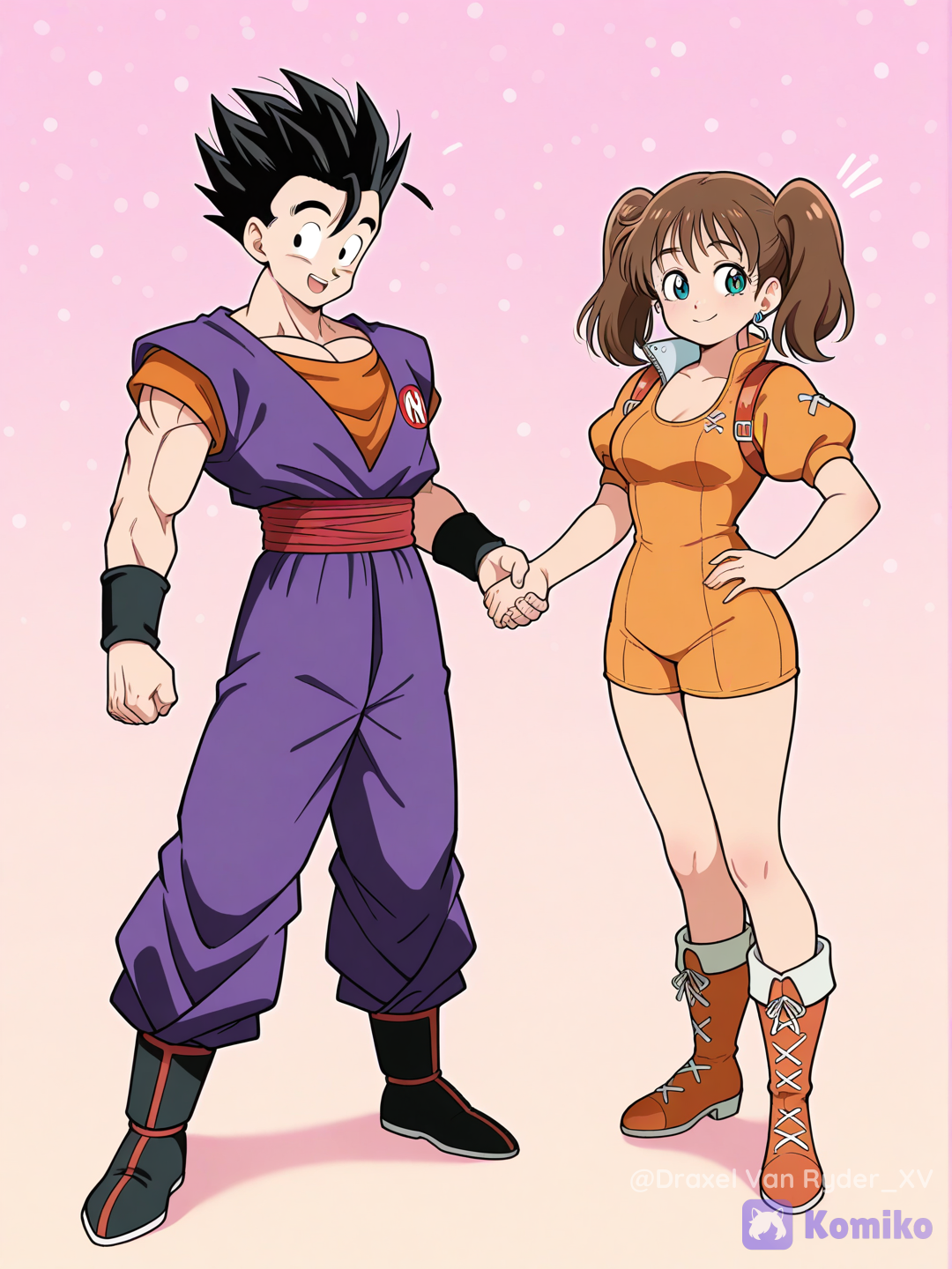 Gohan conoce a Diana