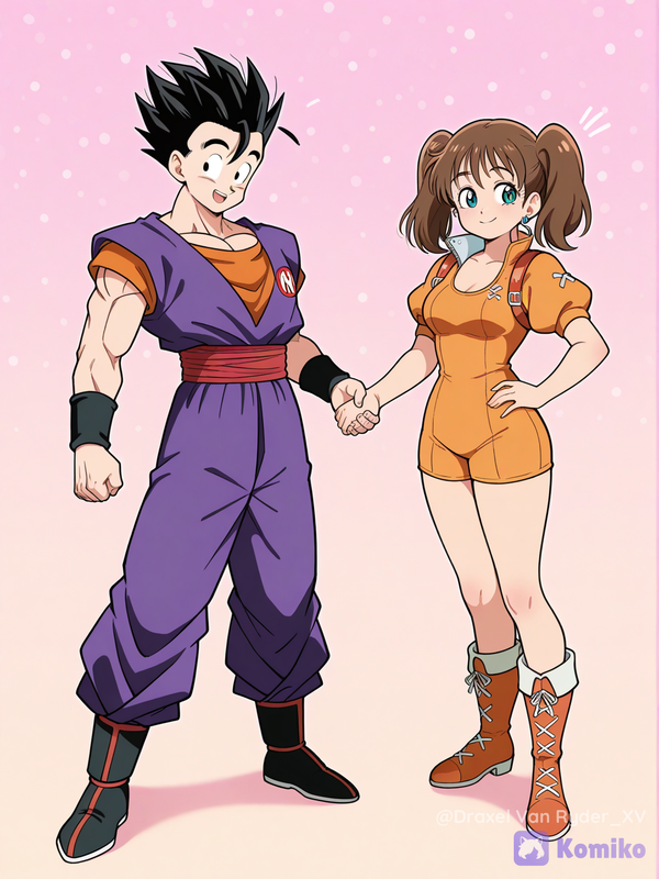 Gohan conoce a Diana