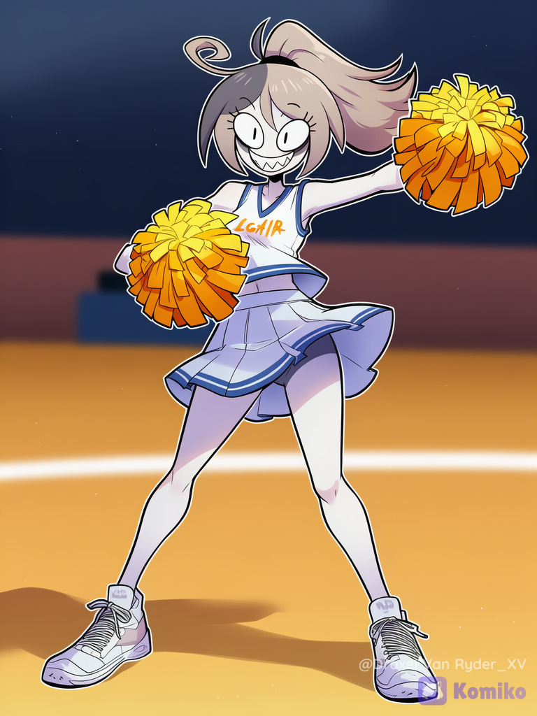 Lana (FPE) una animadora muy energética