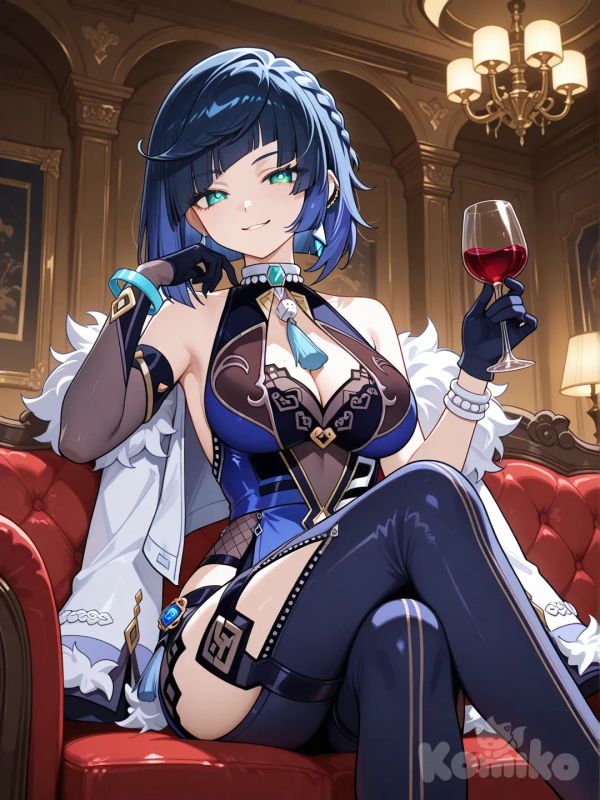 Yelan on a secret mission