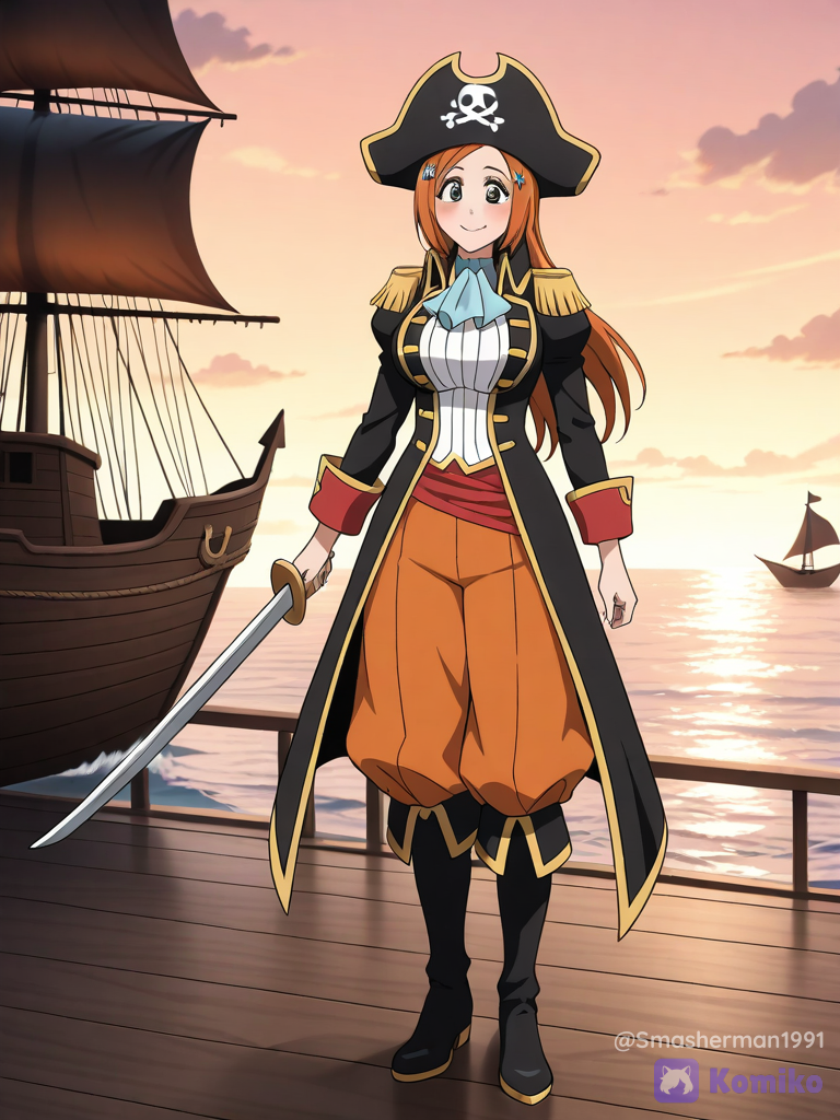 Pirate orihime inoue