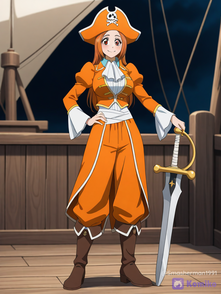 Pirate orihime inoue