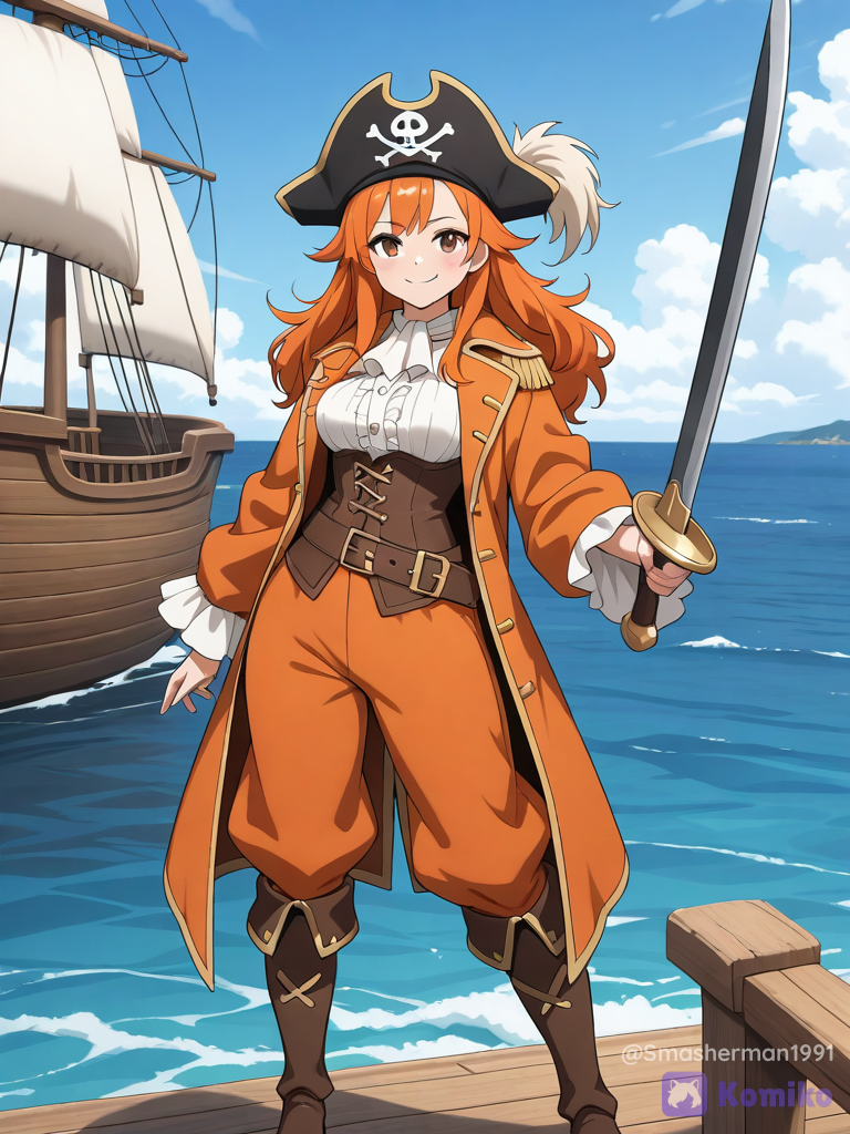 Pirate orihime inoue