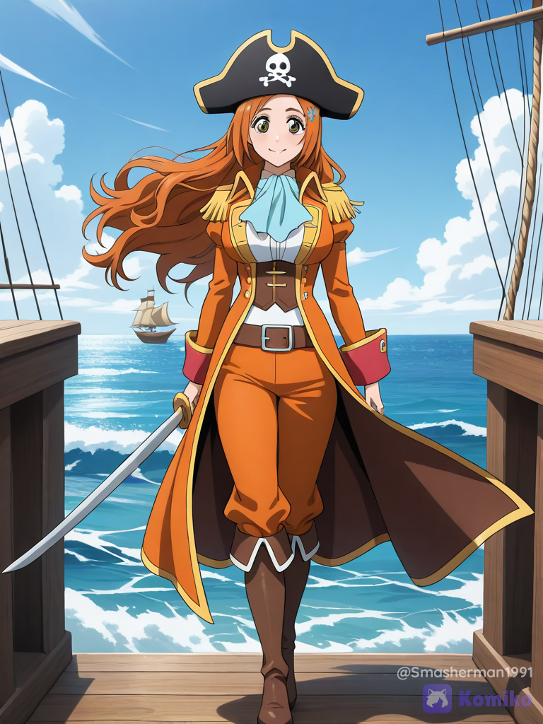 Pirate orihime inoue