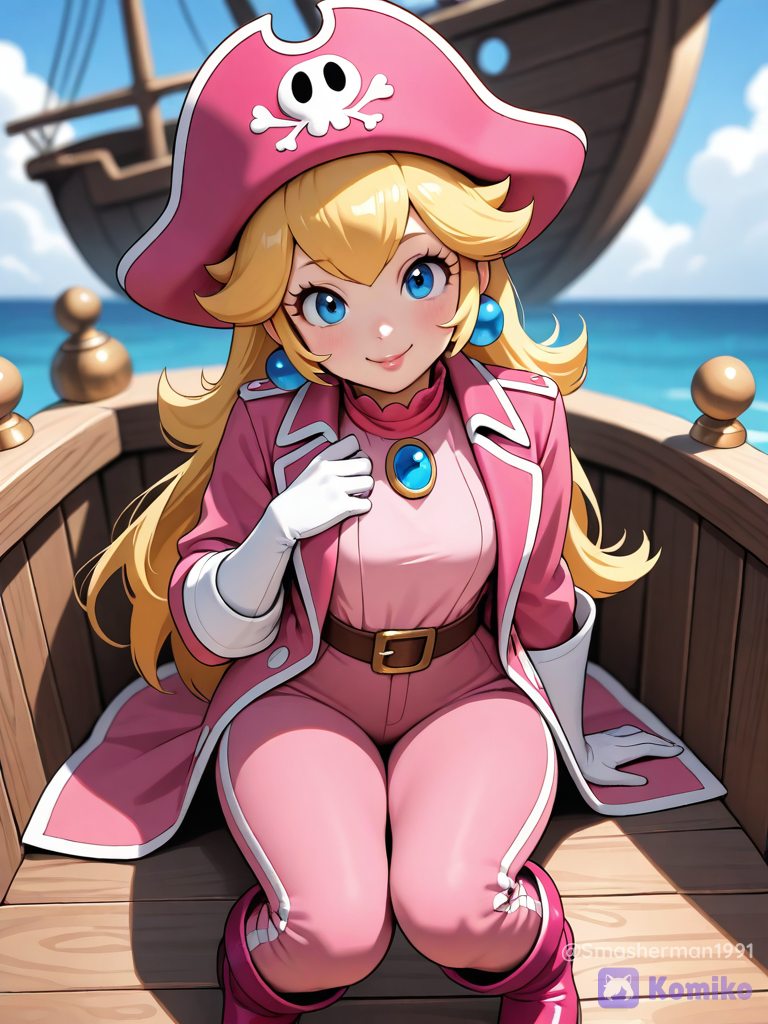 Pirate princess peach