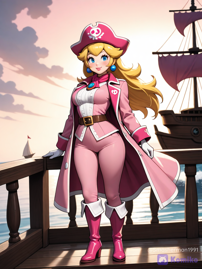 Pirate princess peach