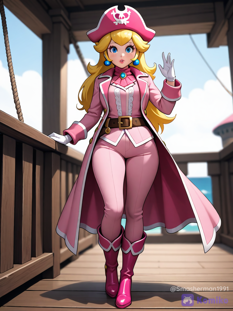 Pirate princess peach