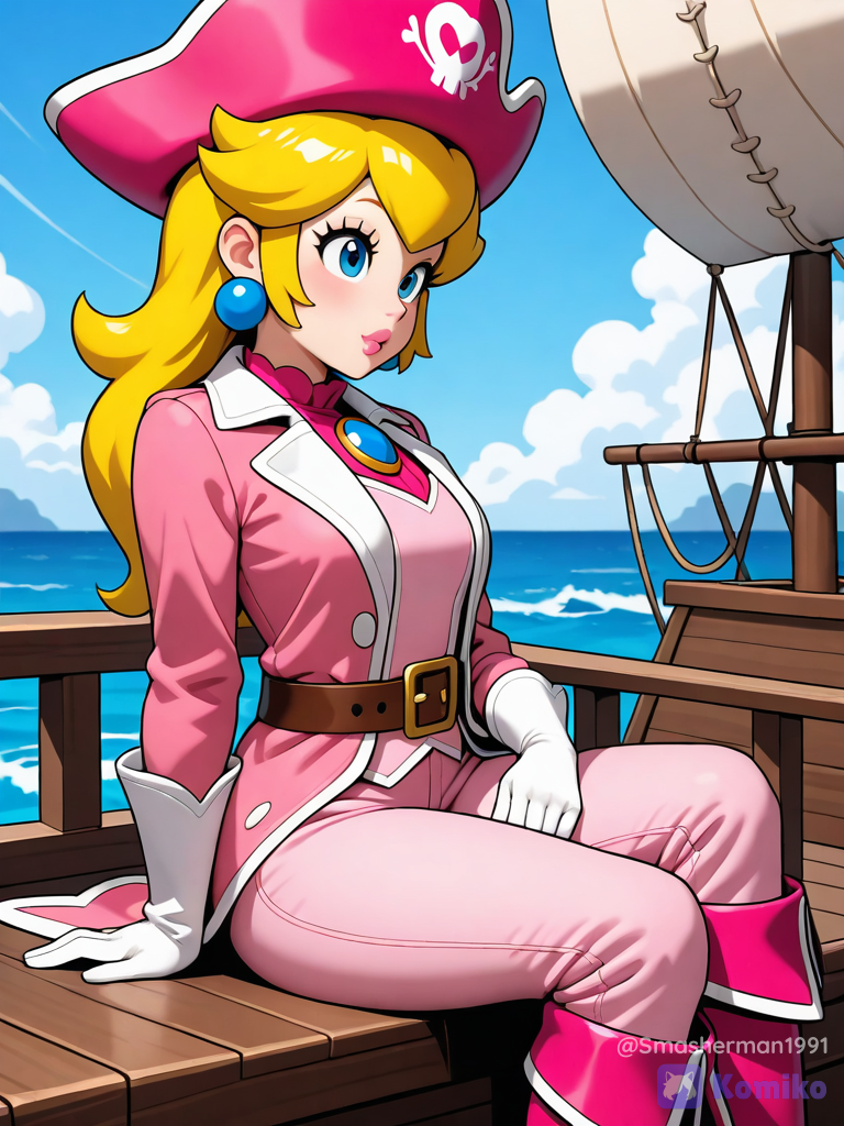Pirate princess peach