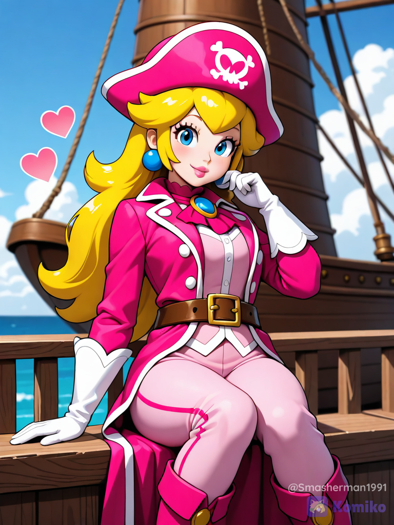 Pirate princess peach