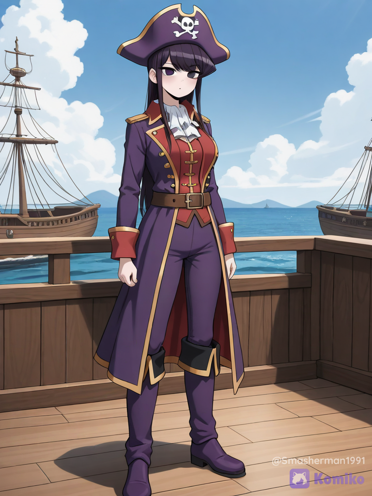 Pirate shouko komi-san