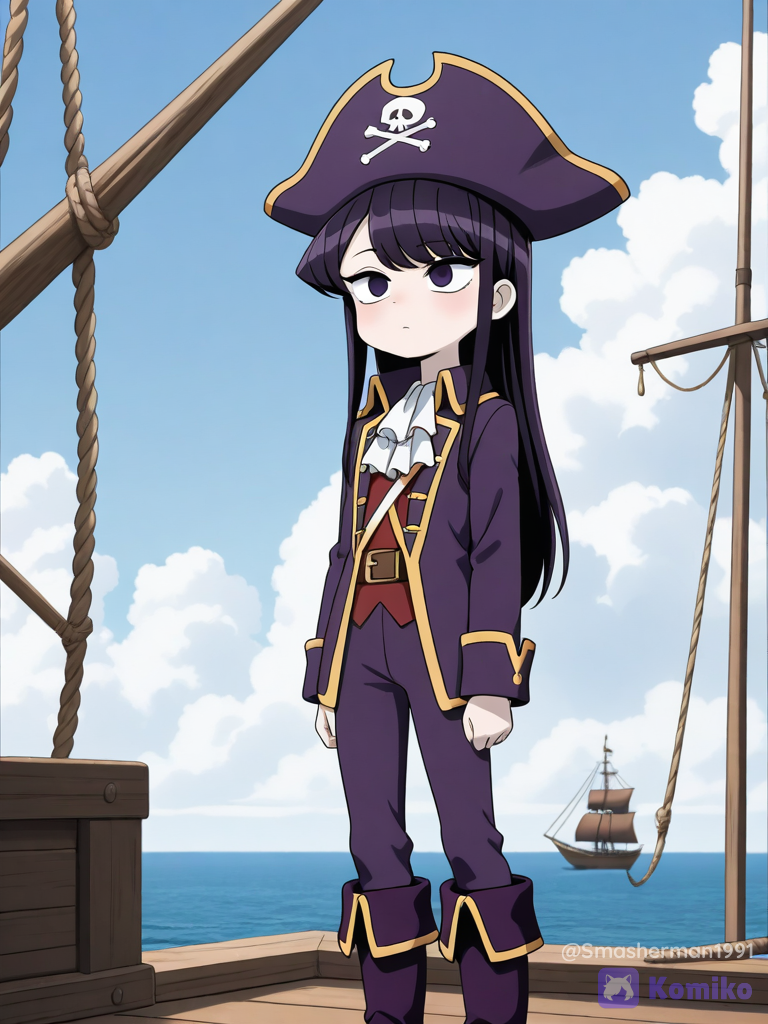 Pirate shouko komi-san
