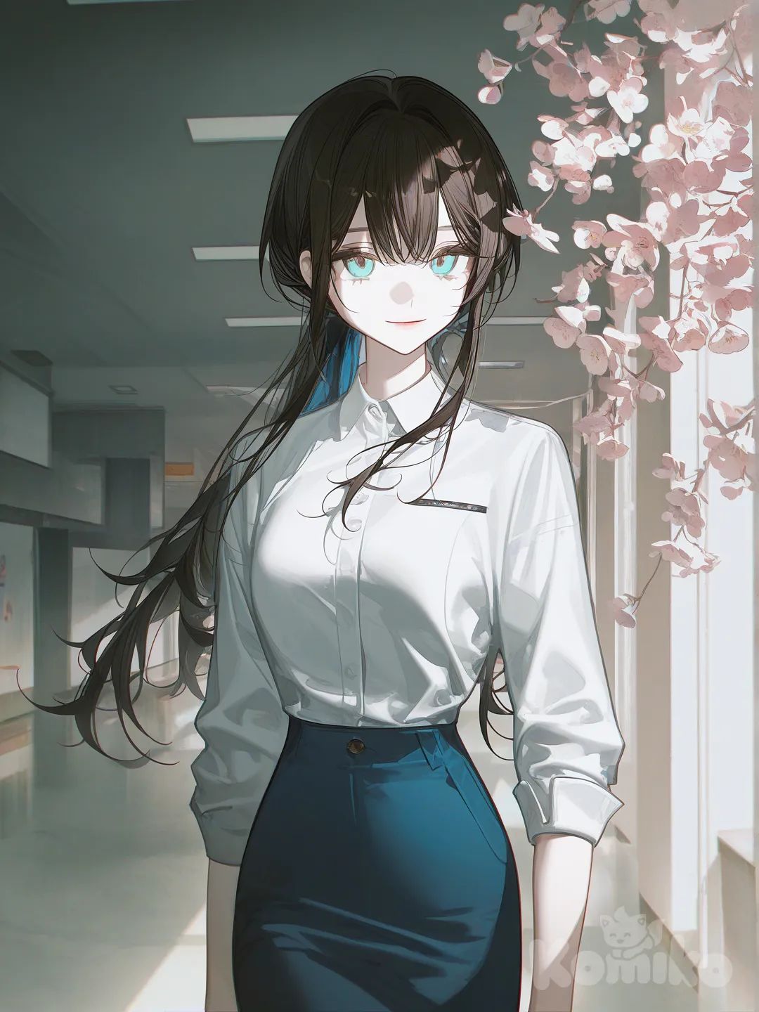 teacher in school