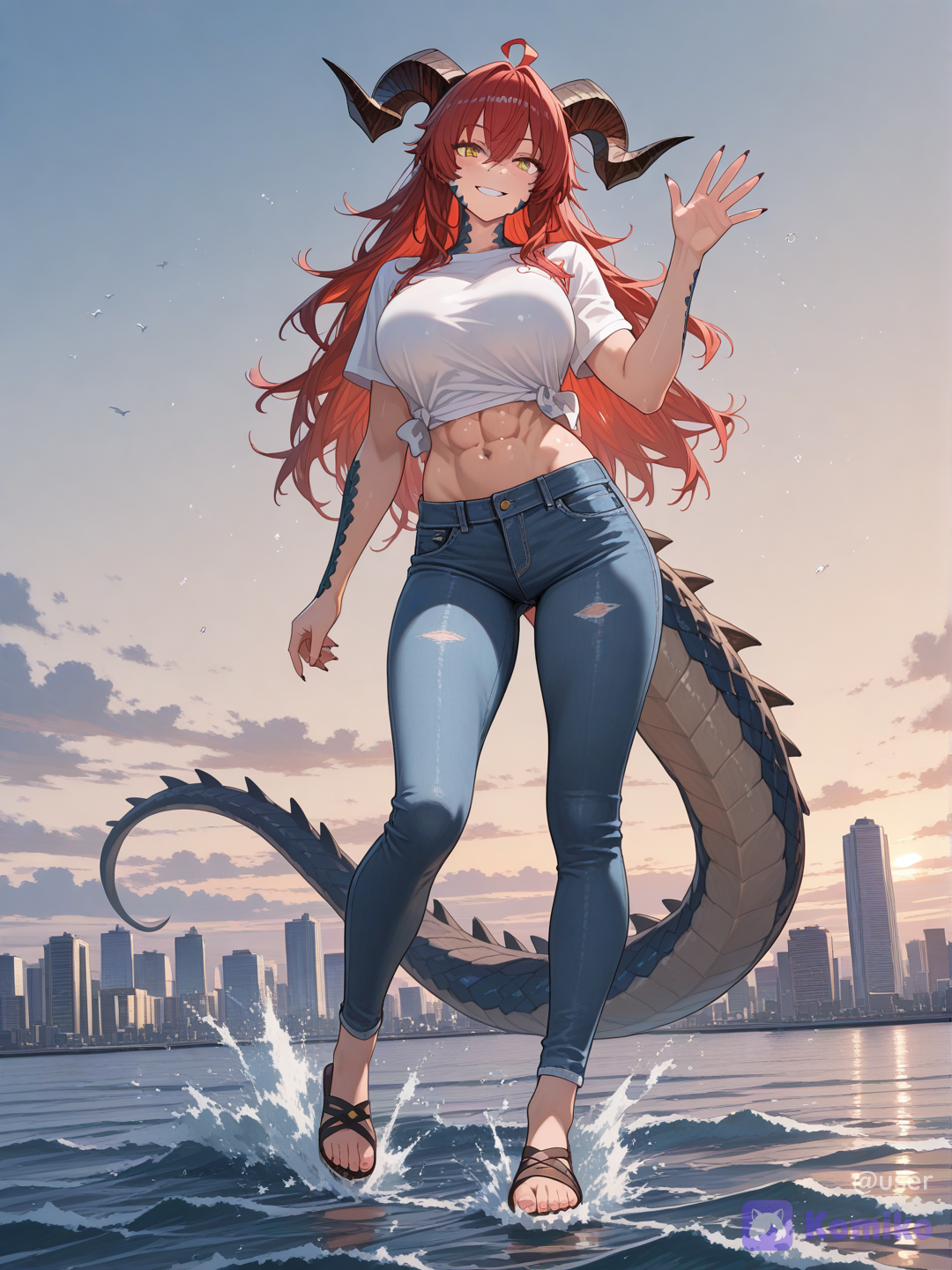 Ember the kaiju