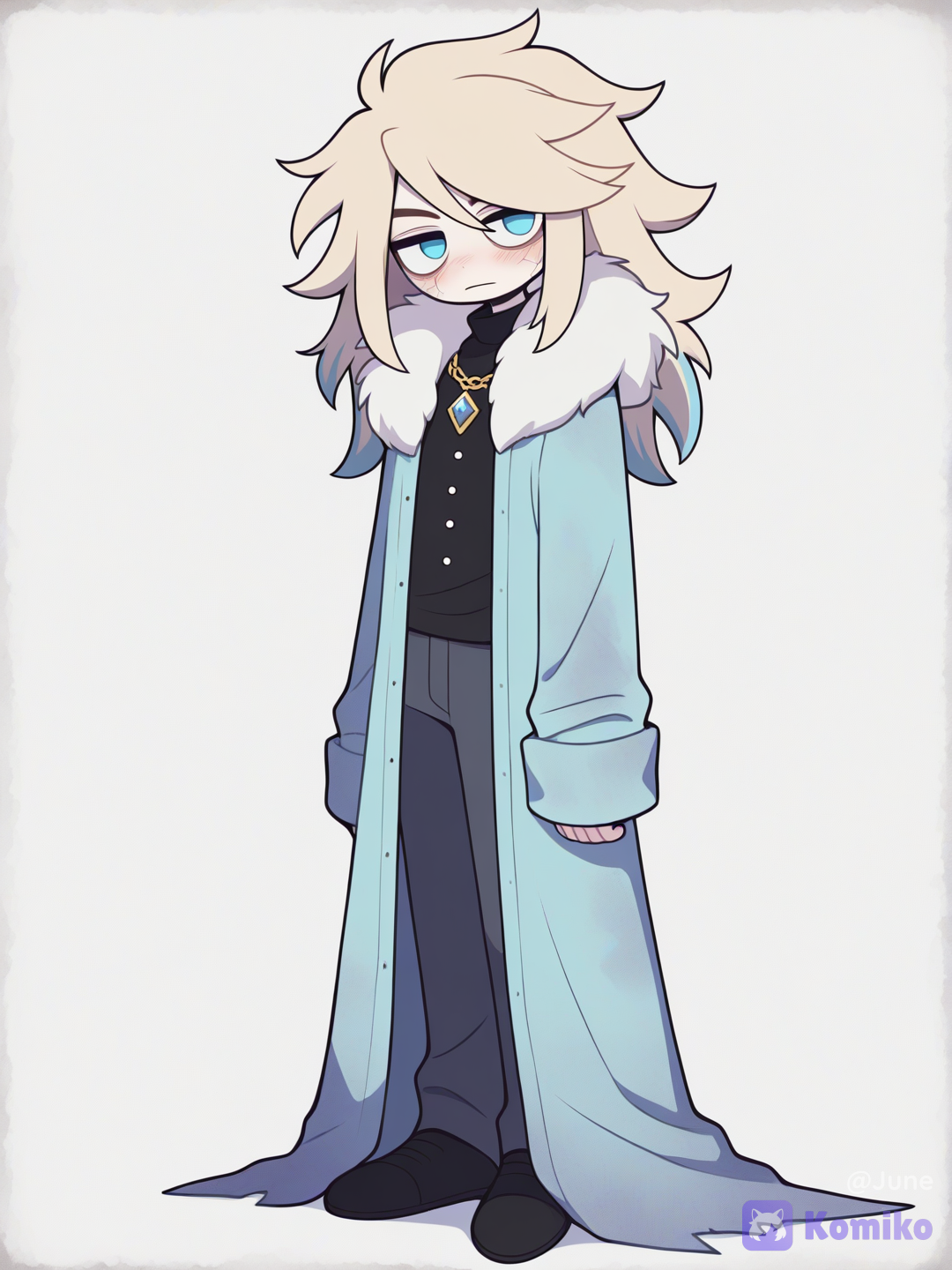 Lewis in Pop-toon-style