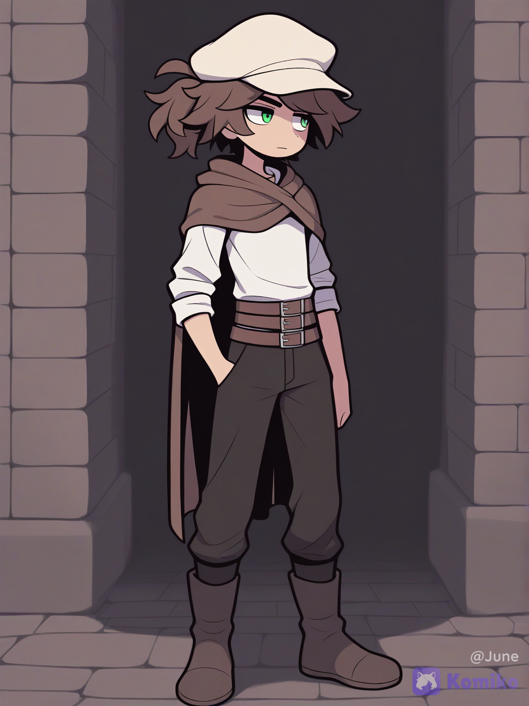 Eli in Pop-toon-style