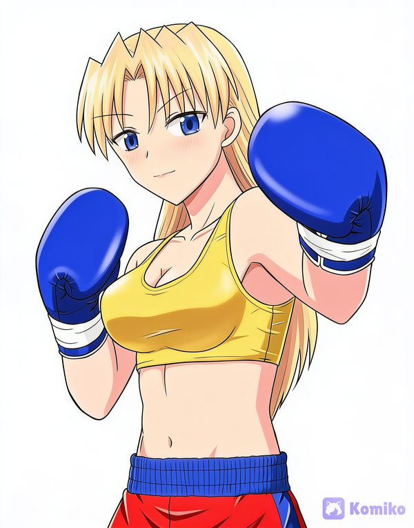 Female boxer