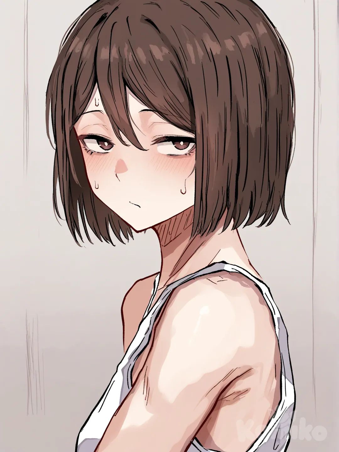 1girl, Ieiri Shoko, [hentai-style]