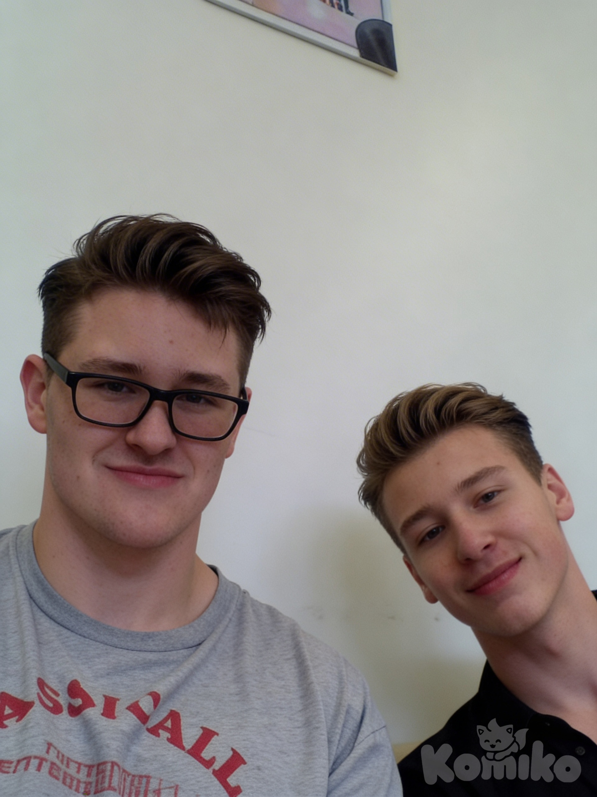 Me and my best friend but HANDSOME