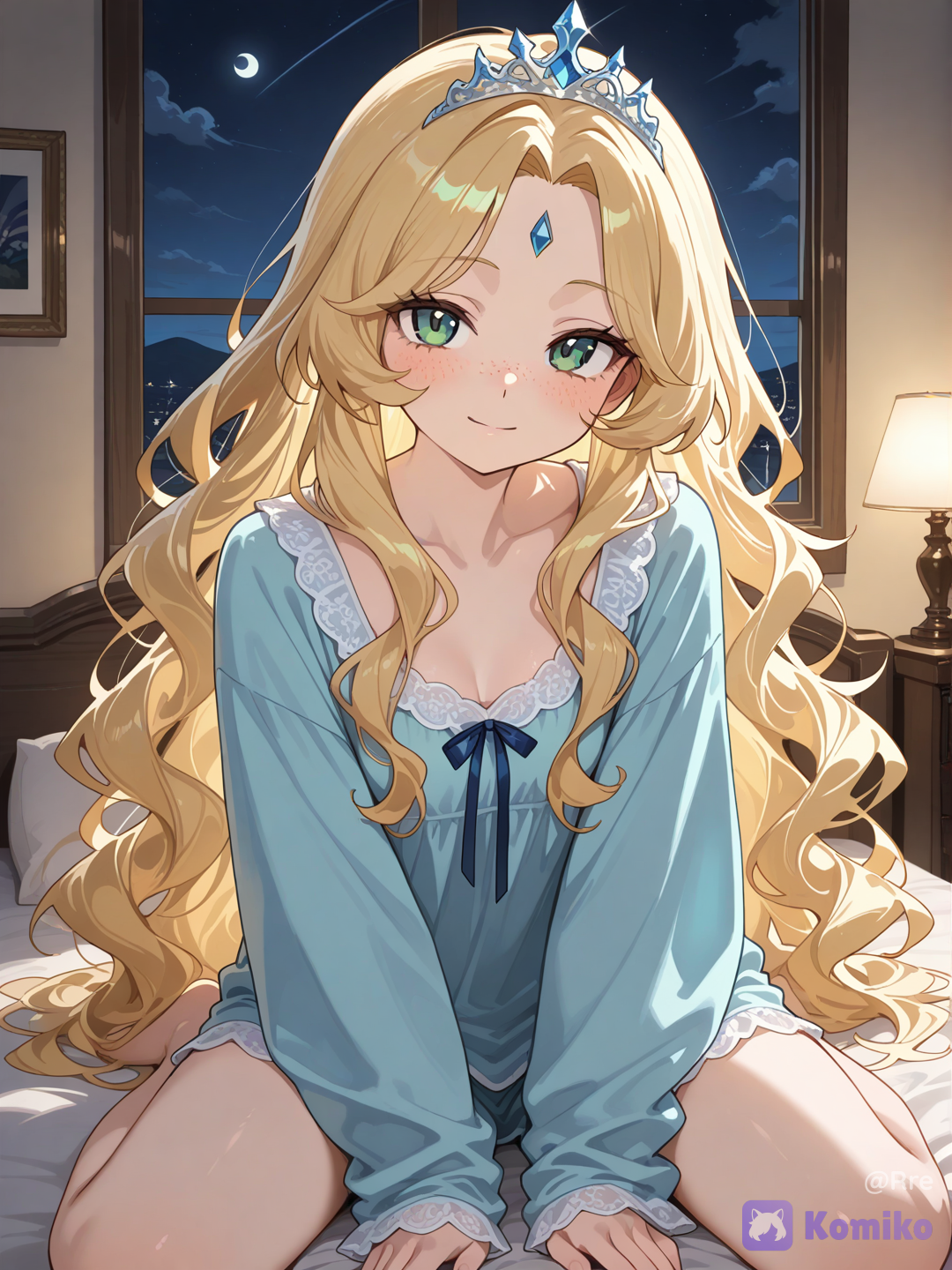 Princesa en pijama