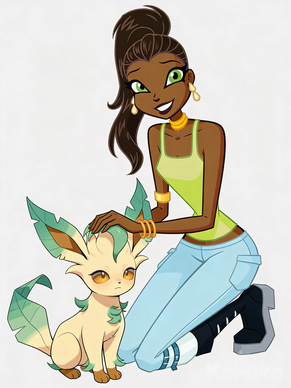 Vesper with Leafeon