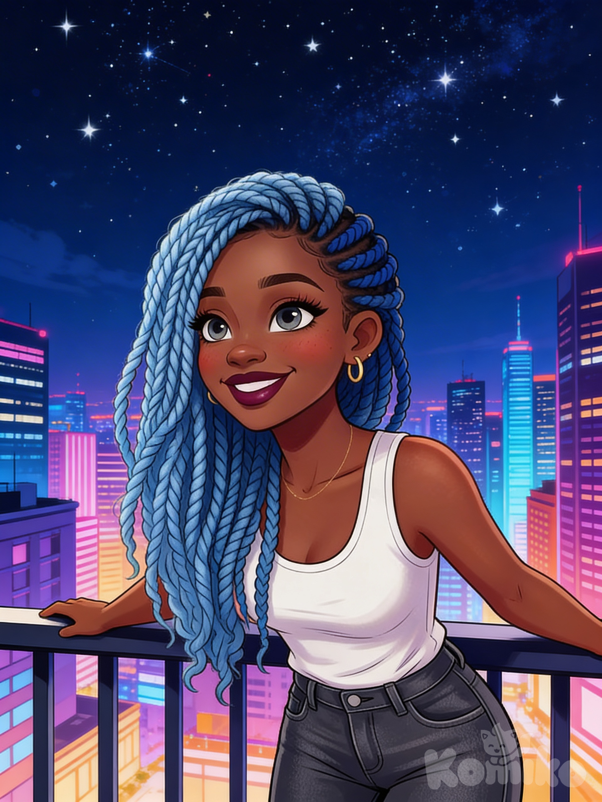 Heroine in the city