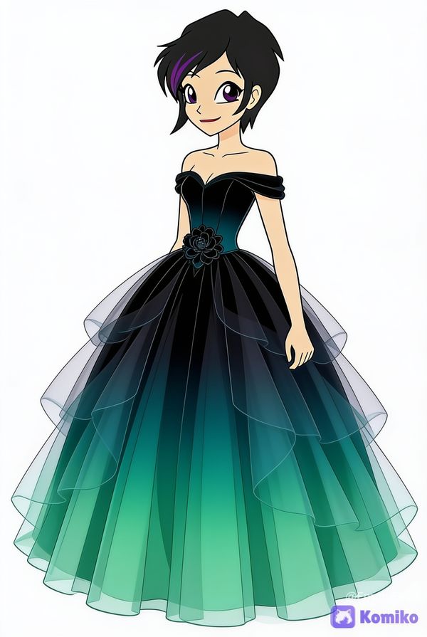 Zia prom gown