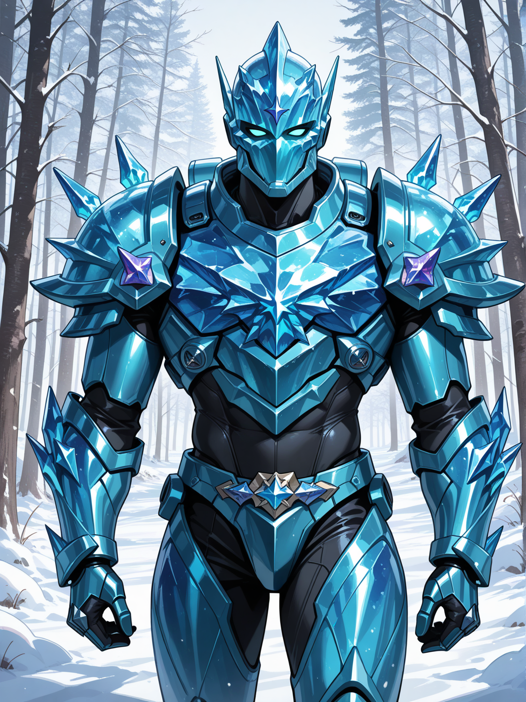Crystallico, the Crystal Warrior