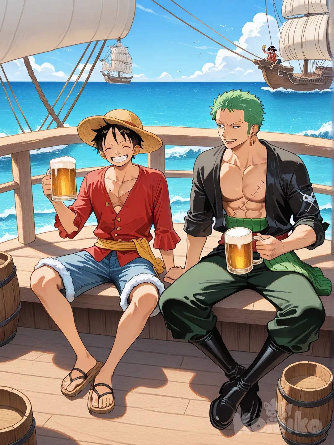 One piece!
