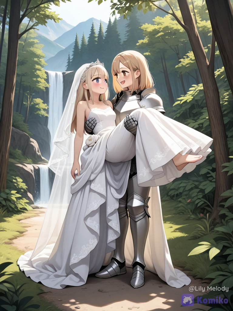 Princess and Knight Alternate Hair