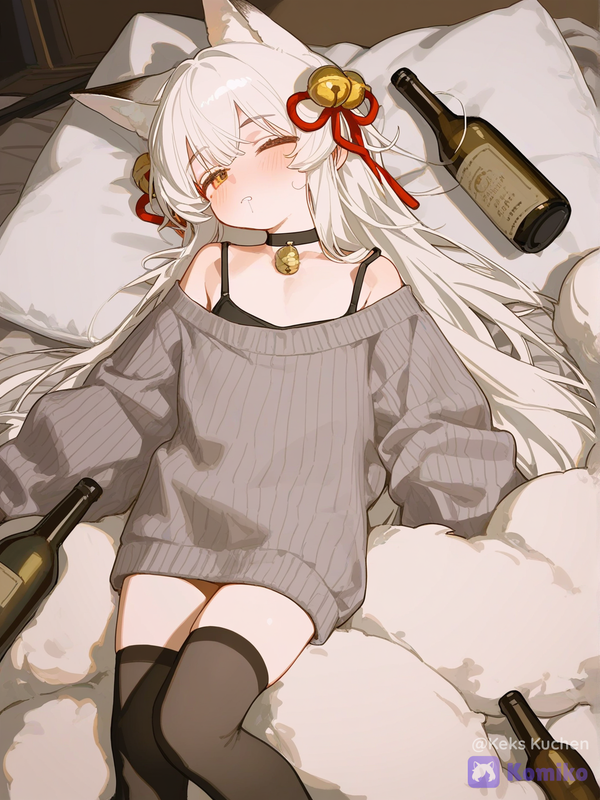 Kana taking a little nap
