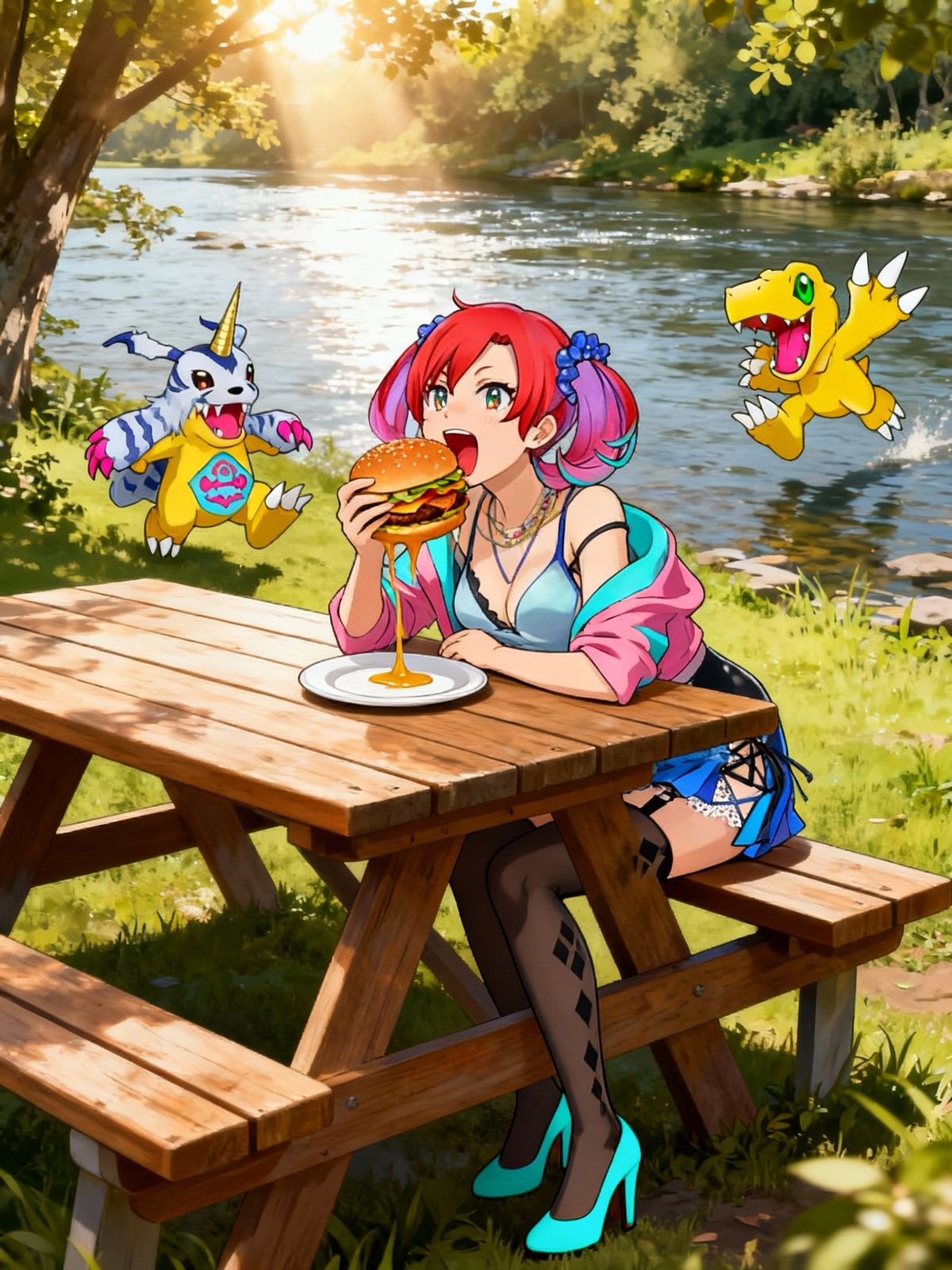 Nokia on a picnic