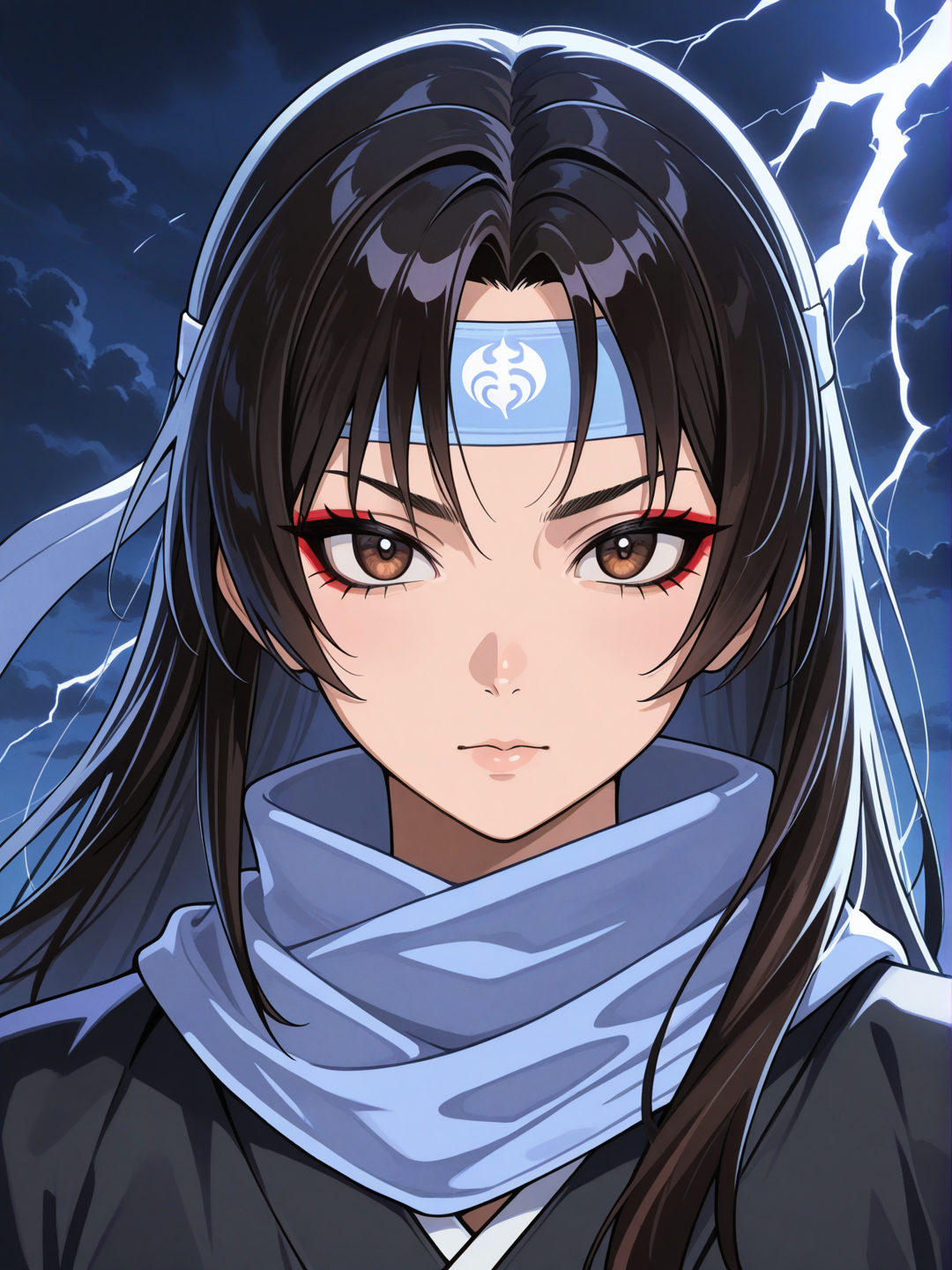 Serious Jun Kazama
