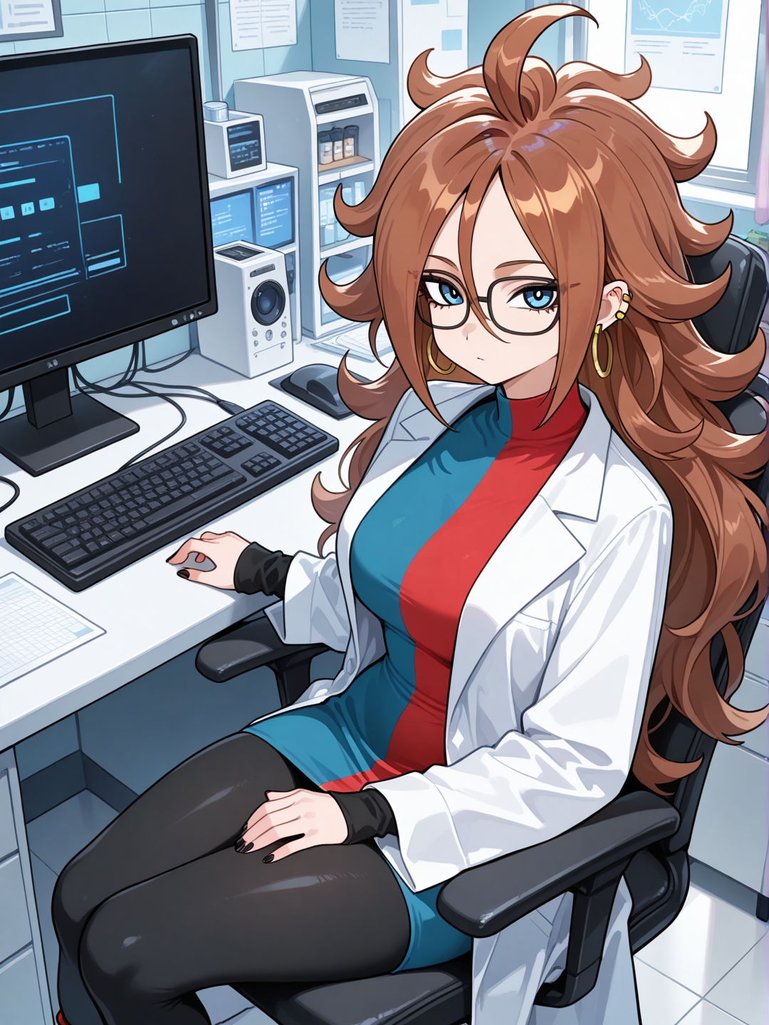 Labcoat 21 at work