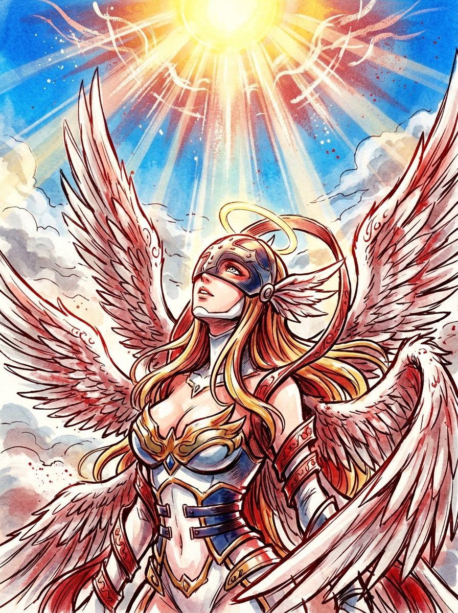 Crimson Angewomon