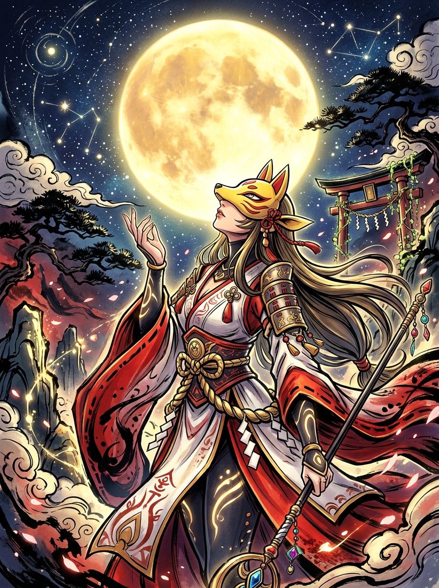 Mystic Fox Woman