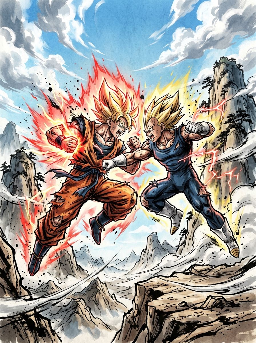 Super Saiyan Rivalry