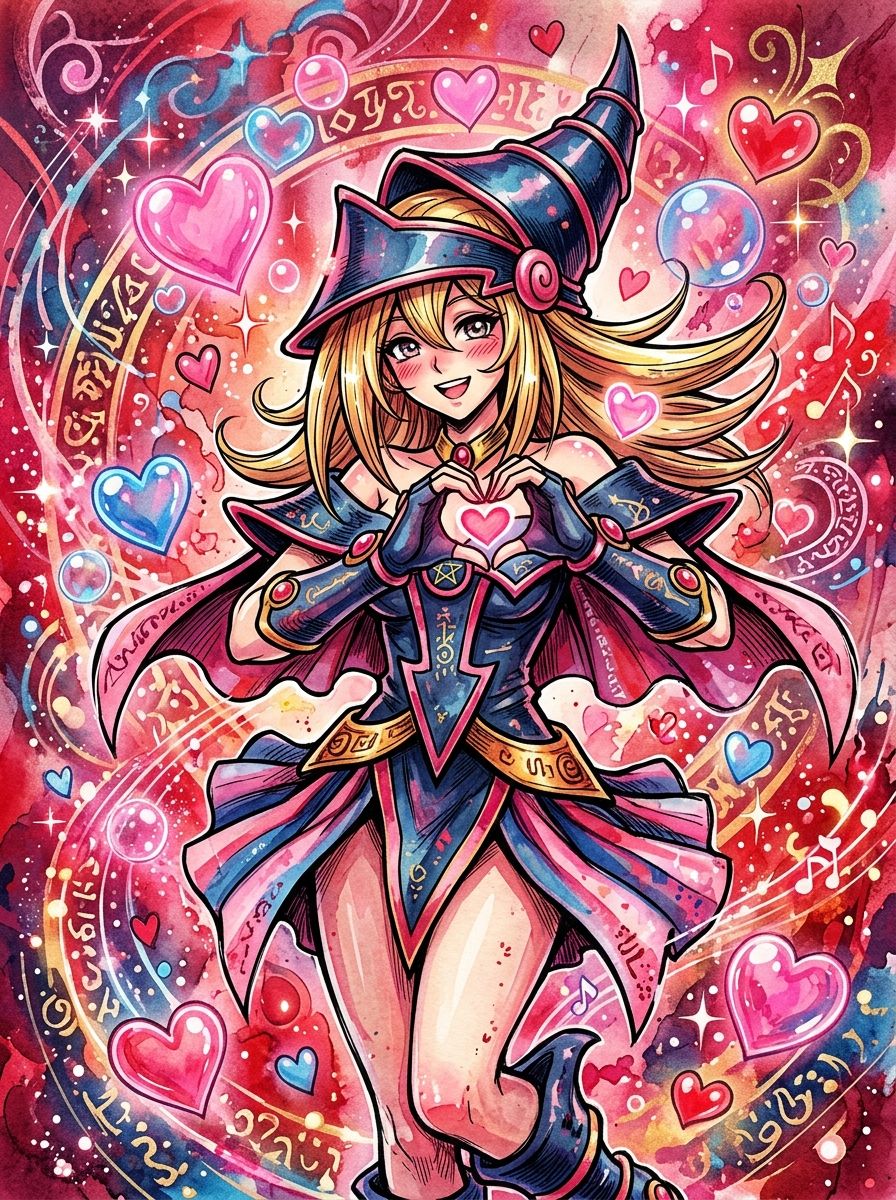 Dark Magician Girl (Majin Ink Style)