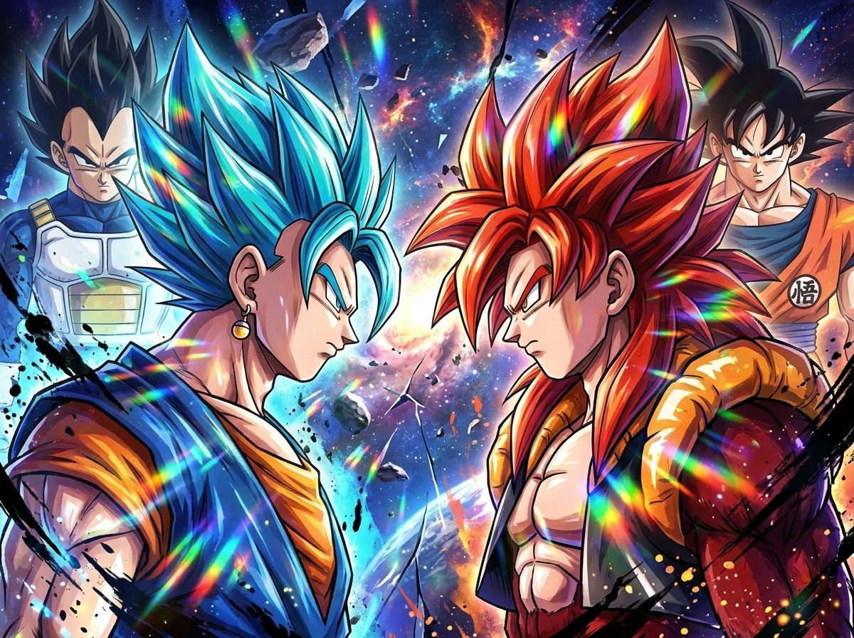 Vegito vs Gogeta