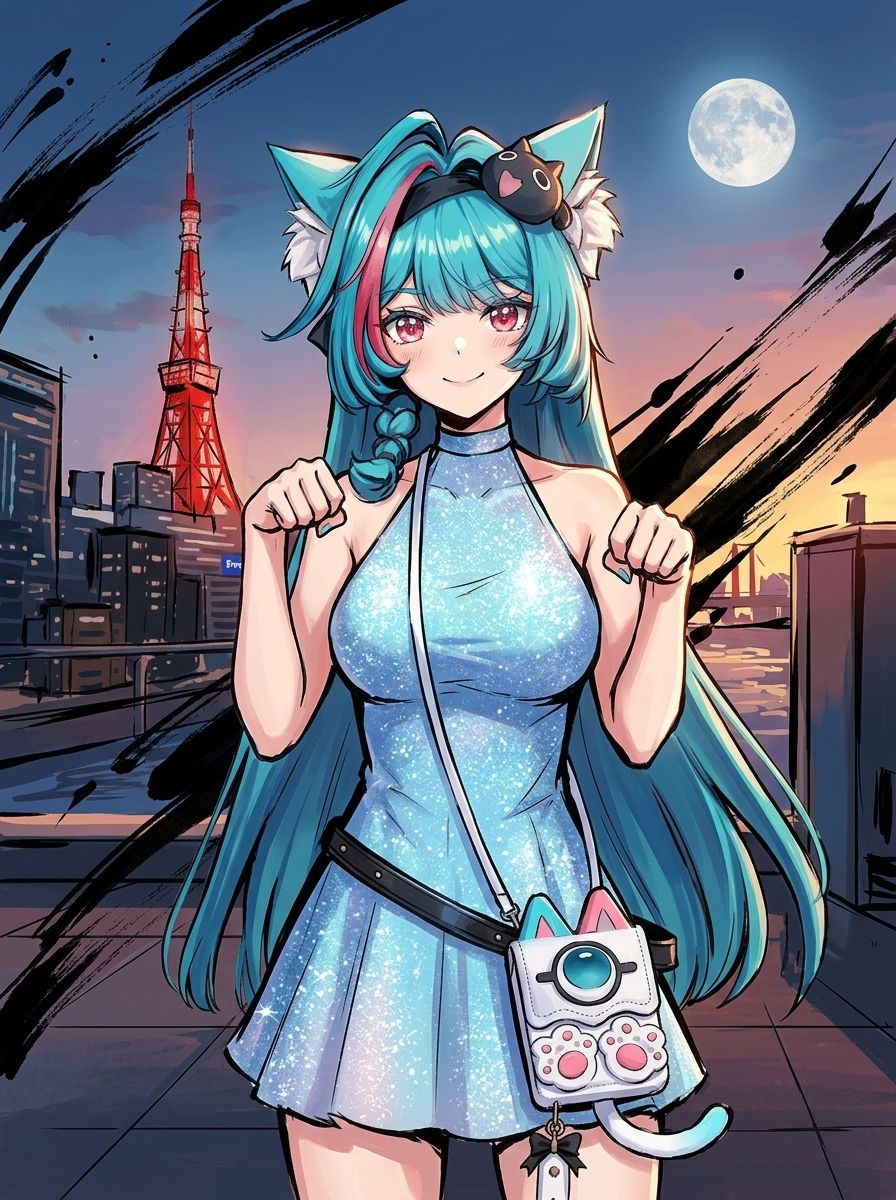 Mint the Cat-Girl