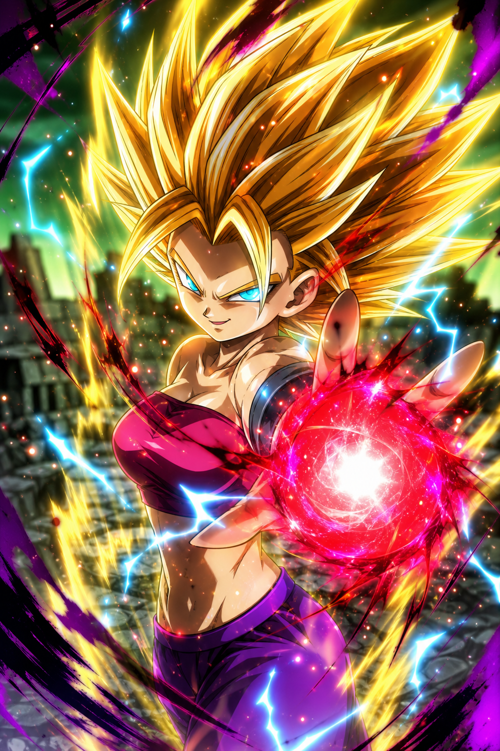 SSJ2 Caulifla