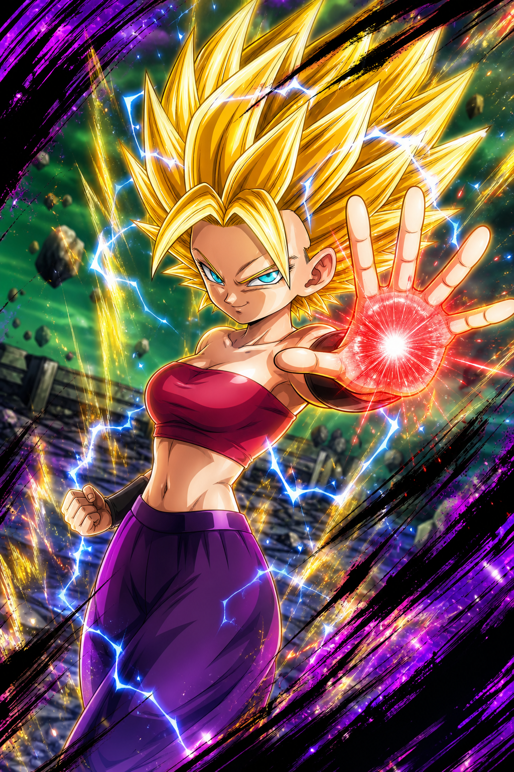 SSJ2 Caulifla