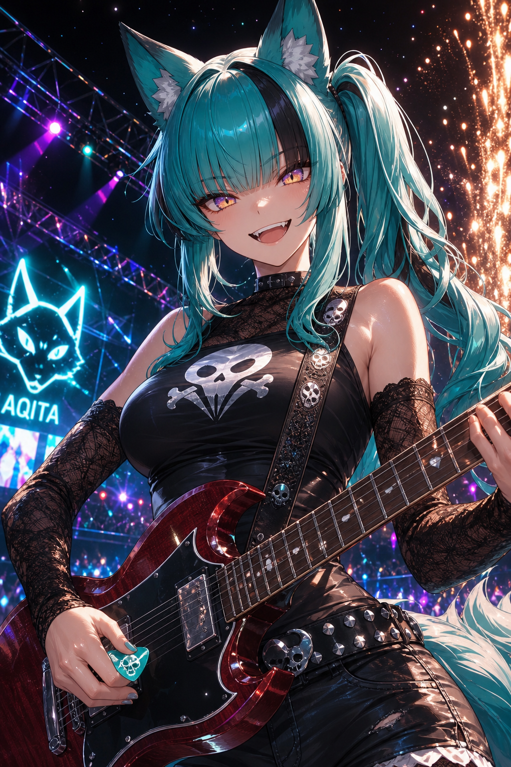 Heavy Metal Kitsune!
