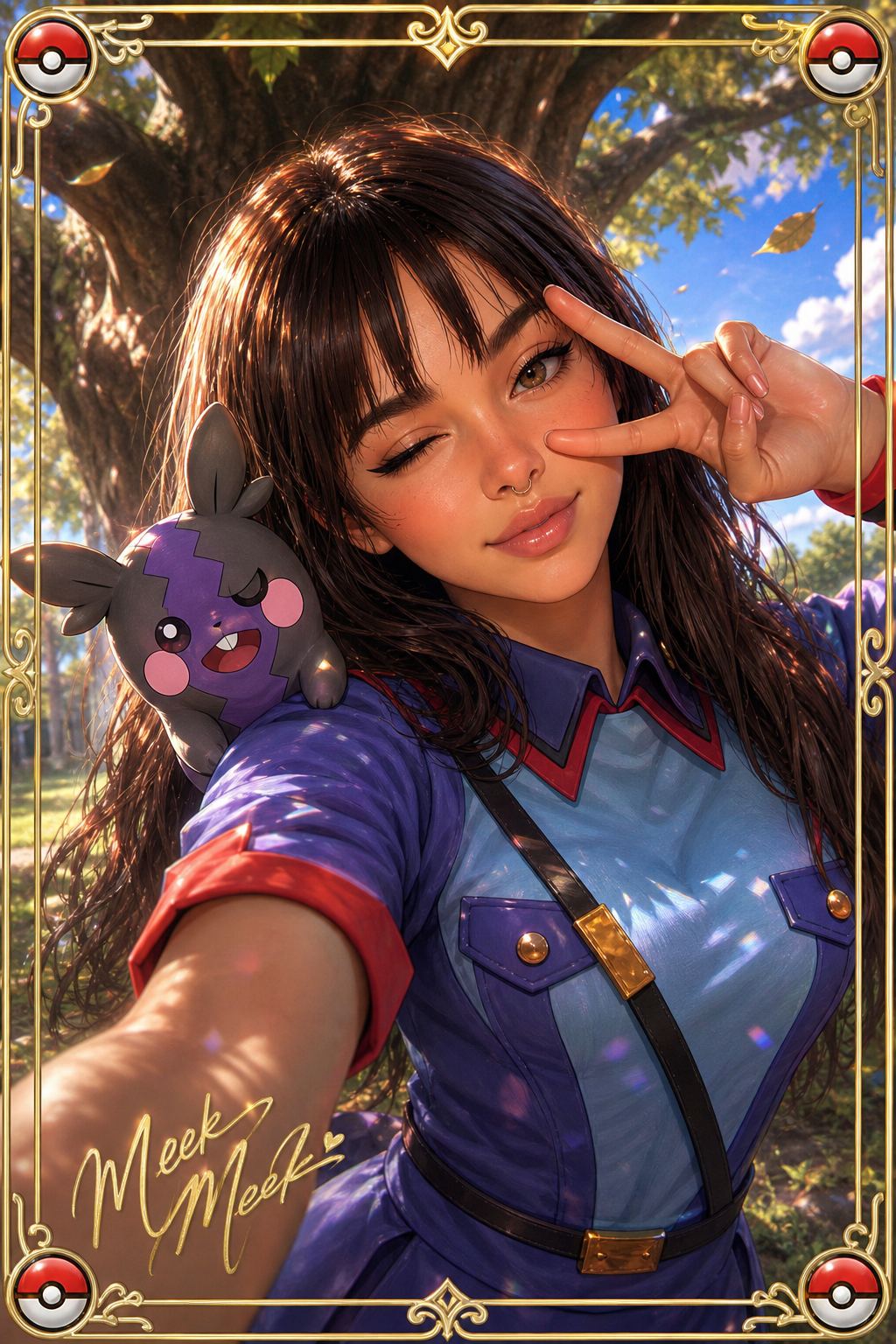 Meek Meek: Poké Officer Cosplay