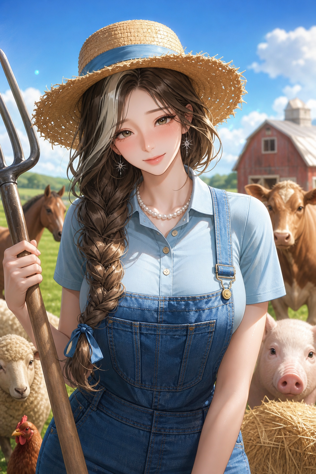 Émilie: Wholesome farm girl
