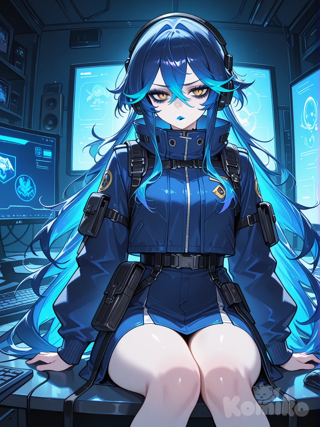 Genderbent Idia Shroud. I don't know how this happened, so don't ask. Sorry Lucky. lol