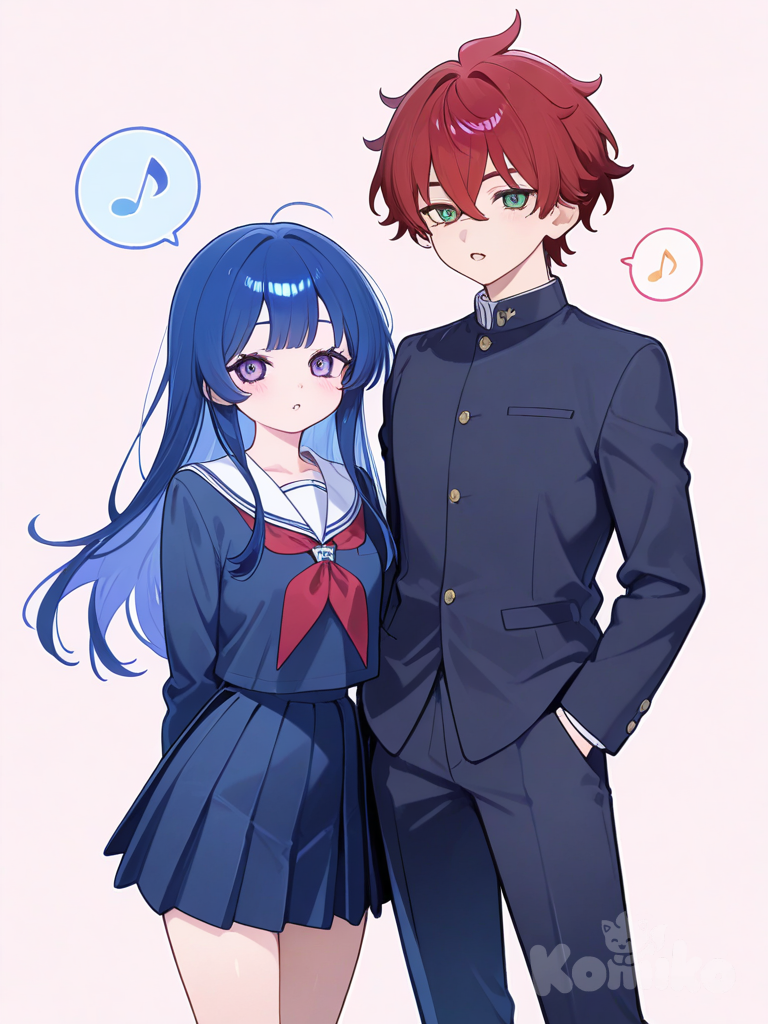 A boy and a girl that can stay together
